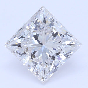 1.21 Carat Princess Cut Lab Created Diamond