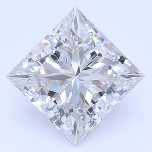 1.34 Carat Princess Cut Lab Created Diamond