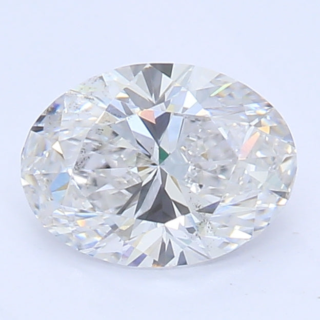 0.49 Carat Oval Cut Lab Created Diamond