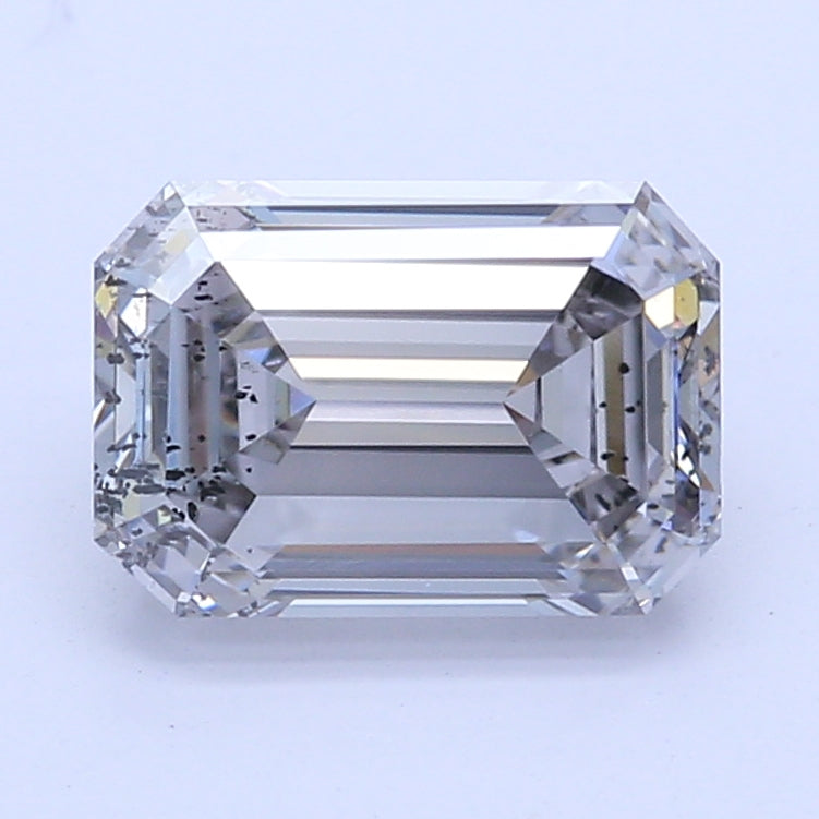0.74 Carat Emerald Cut Lab Created Diamond