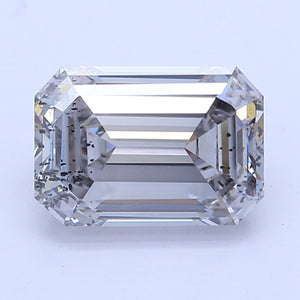0.74 Carat Emerald Cut Lab Created Diamond