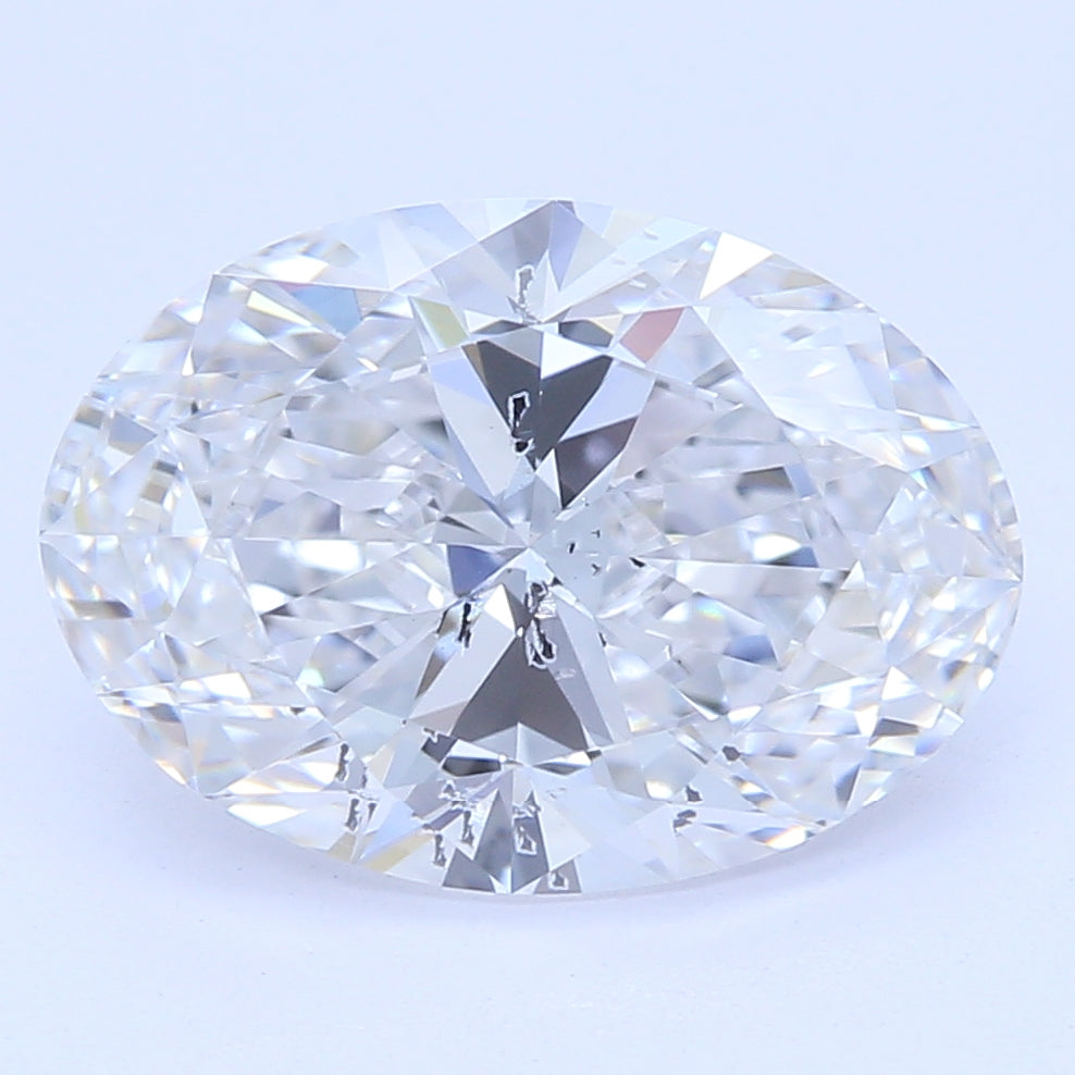 1.66 Carat Oval Cut Lab Created Diamond