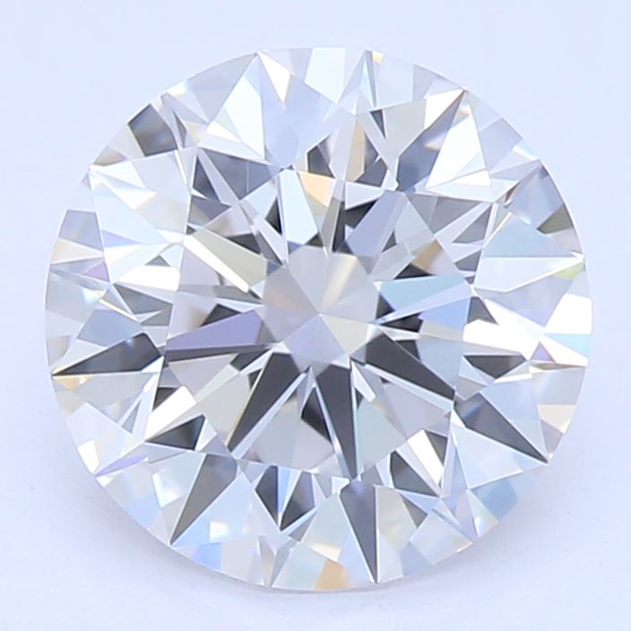 1.28 Carat Round Cut Lab Created Diamond