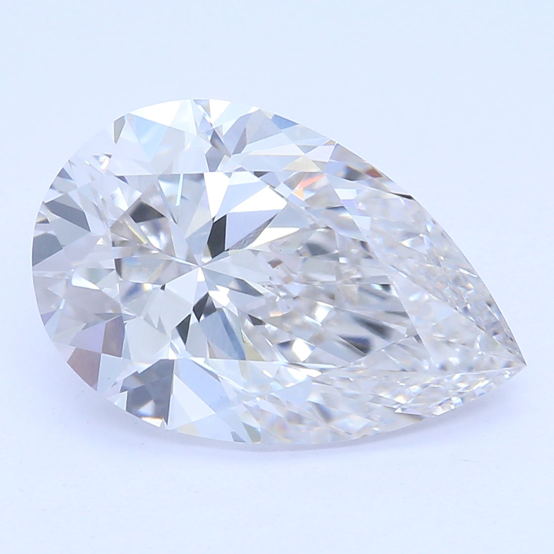2.08 Carat Pear Cut Lab Created Diamond
