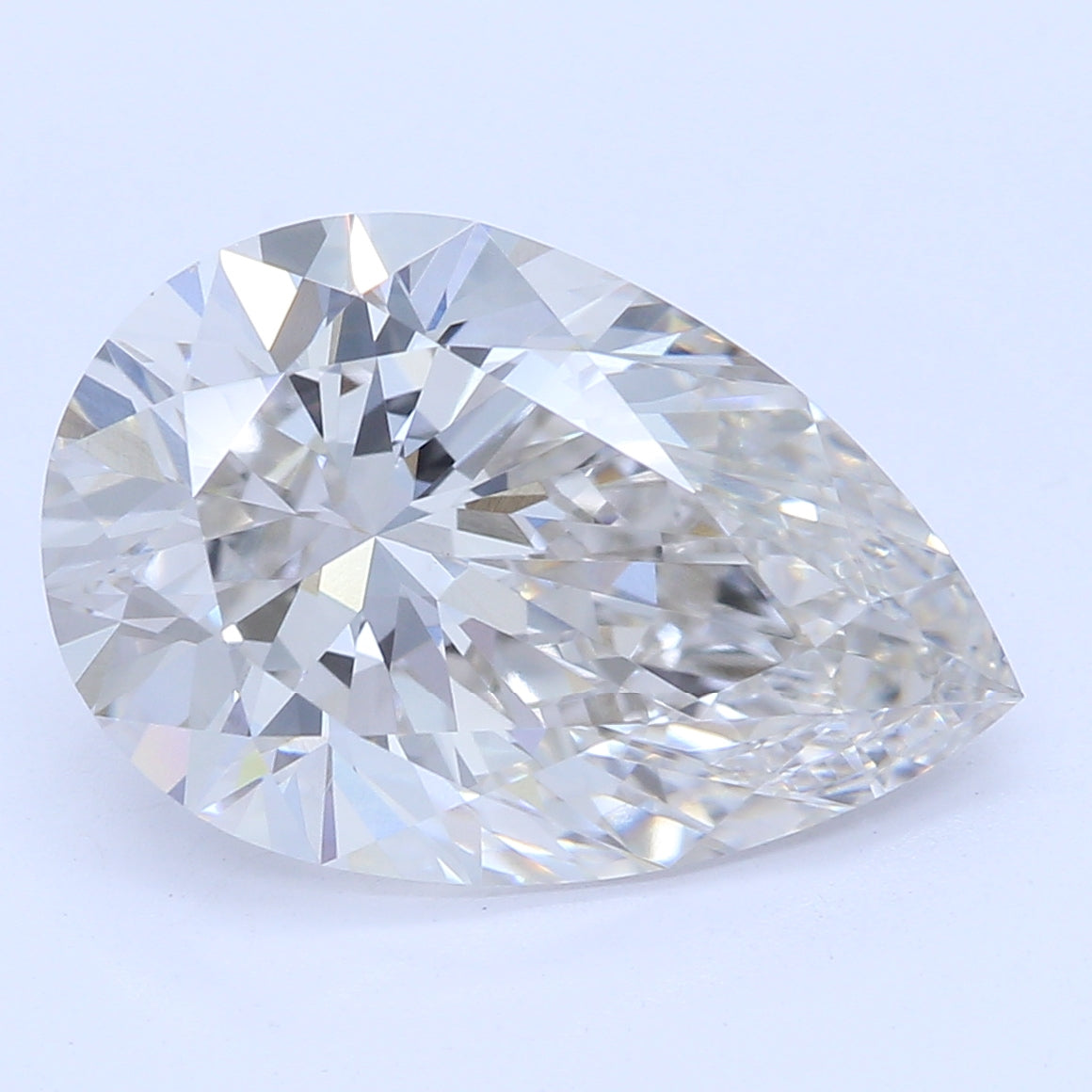 2.29 Carat Pear Cut Lab Created Diamond