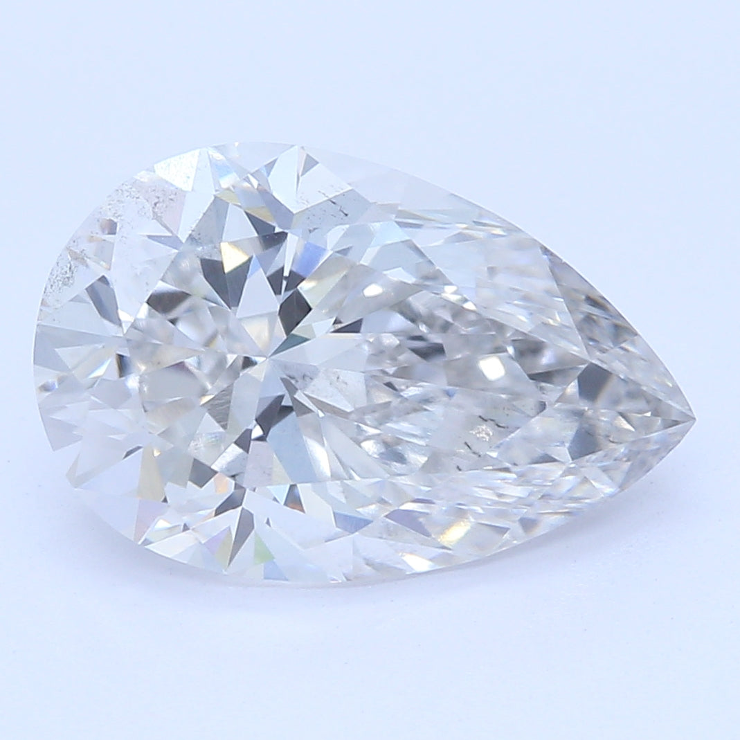 1.75 Carat Pear Cut Lab Created Diamond