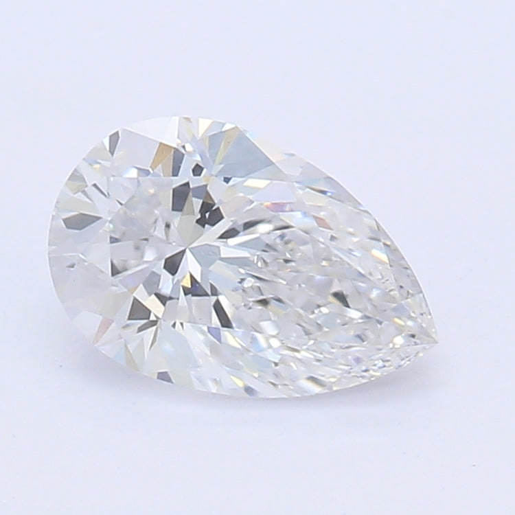 0.51 Carat Pear Cut Lab Created Diamond