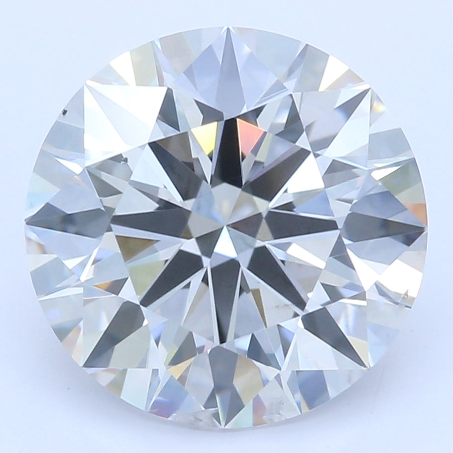 2.27 Carat Round Cut Lab Created Diamond