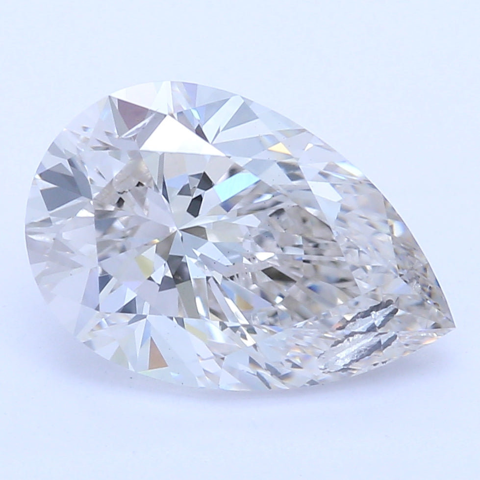 1.51 Carat Pear Cut Lab Created Diamond