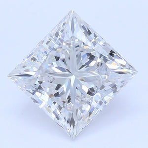 1.59 Carat Princess Cut Lab Created Diamond