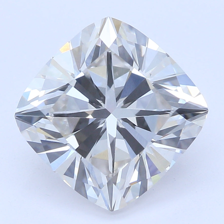 1.71 Carat Cushion Cut Lab Created Diamond