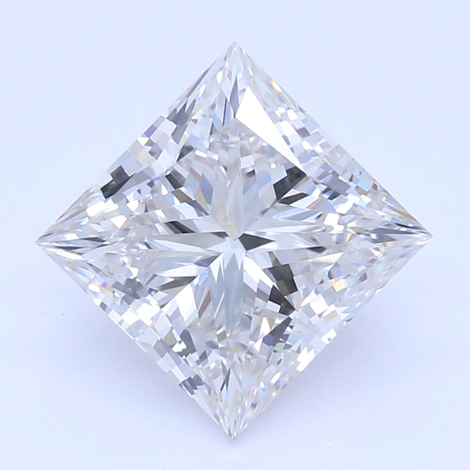 1.28 Carat Princess Cut Lab Created Diamond
