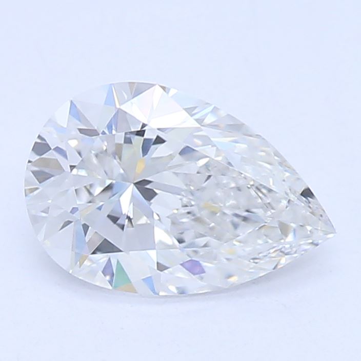 0.59 Carat Pear Cut Lab Created Diamond