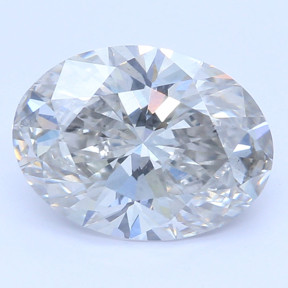 1.54 Carat Oval Cut Lab Created Diamond