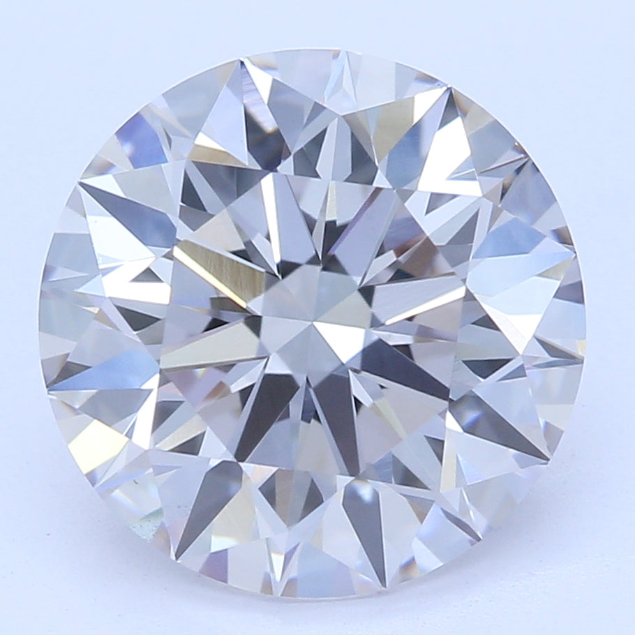 2.16 Carat Round Cut Lab Created Diamond