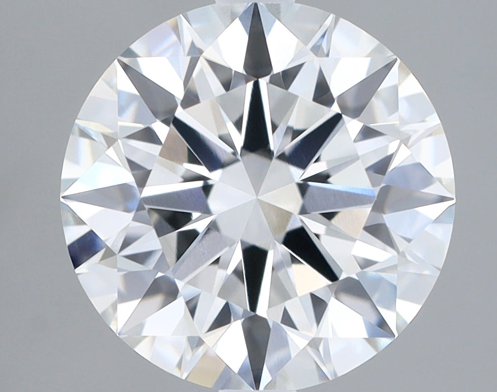 2.56 Carat Round Cut Lab Created Diamond