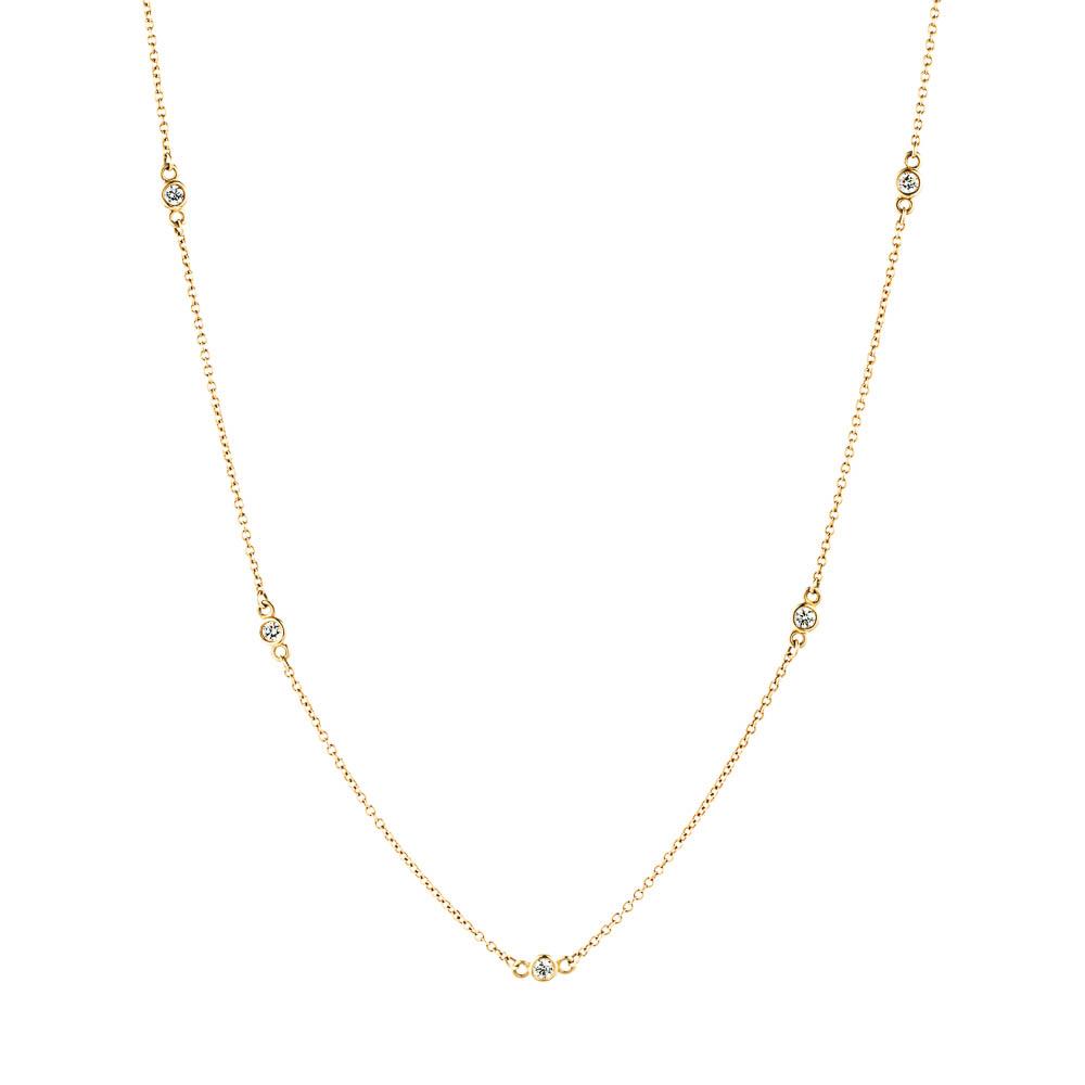 Diamonds by the yard style necklace Clearance