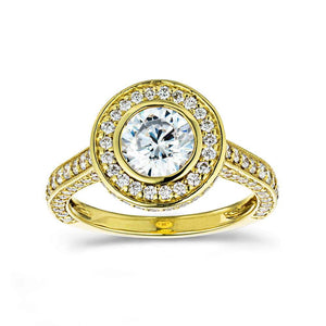  diamond hybrid accented engagement ring