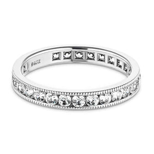  Affordable Eternity Wedding Band in Lab-grown diamonds