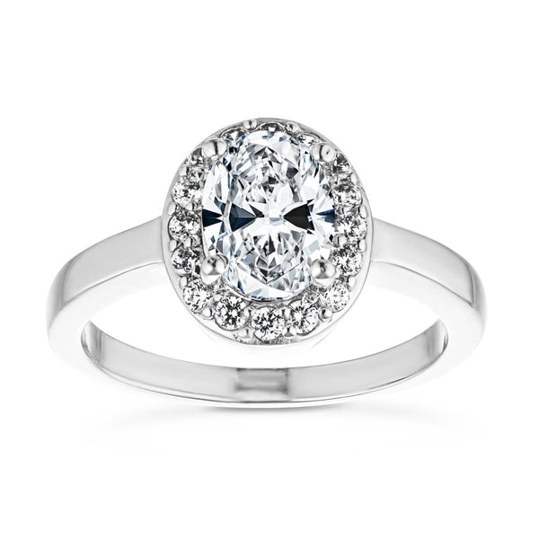 Peaches Engagement Ring Lab Grown Diamonds | MiaDonna