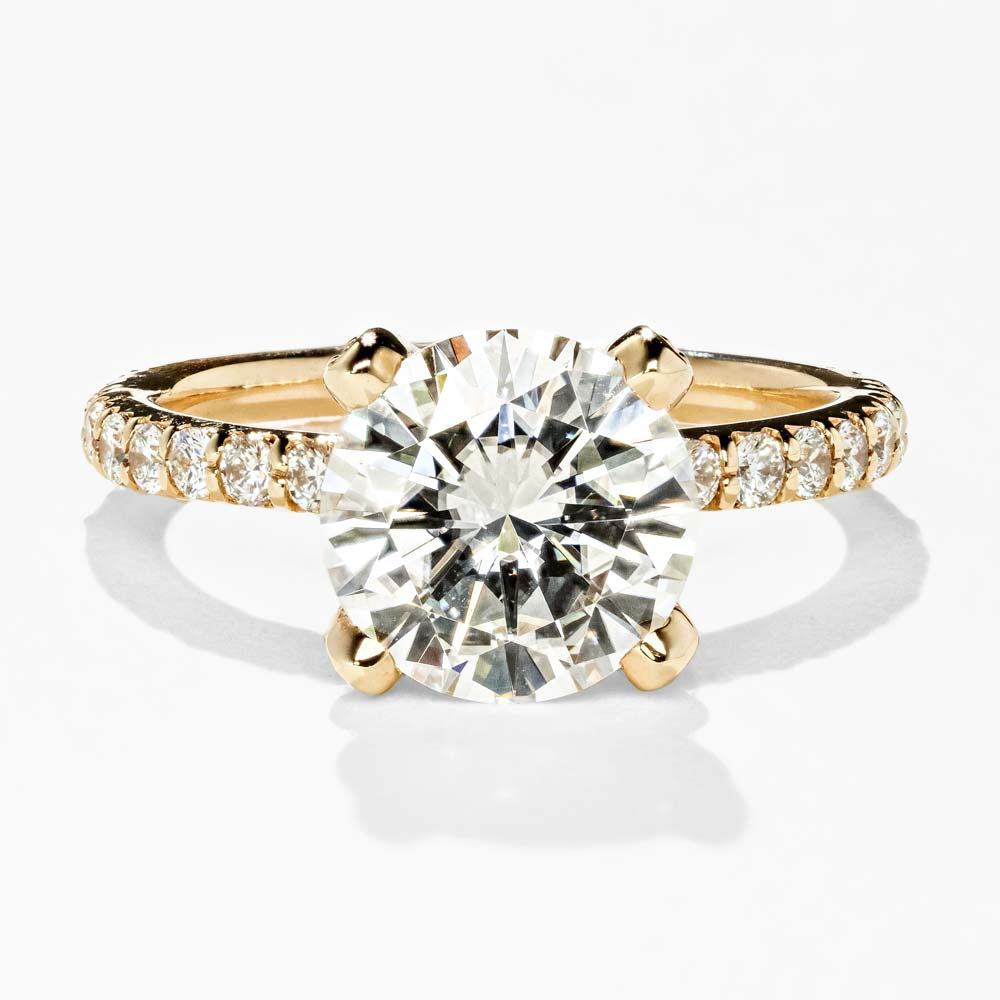 Pink Diamond Queen Ring – Alita Solitaire