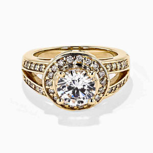  diamond hybrid engagement ring right-hand ring