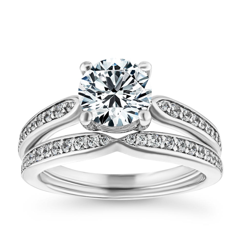 Tiffany harmony band with diamonds Clearance