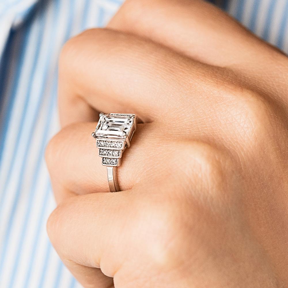 Vivienne Antique Engagement Ring