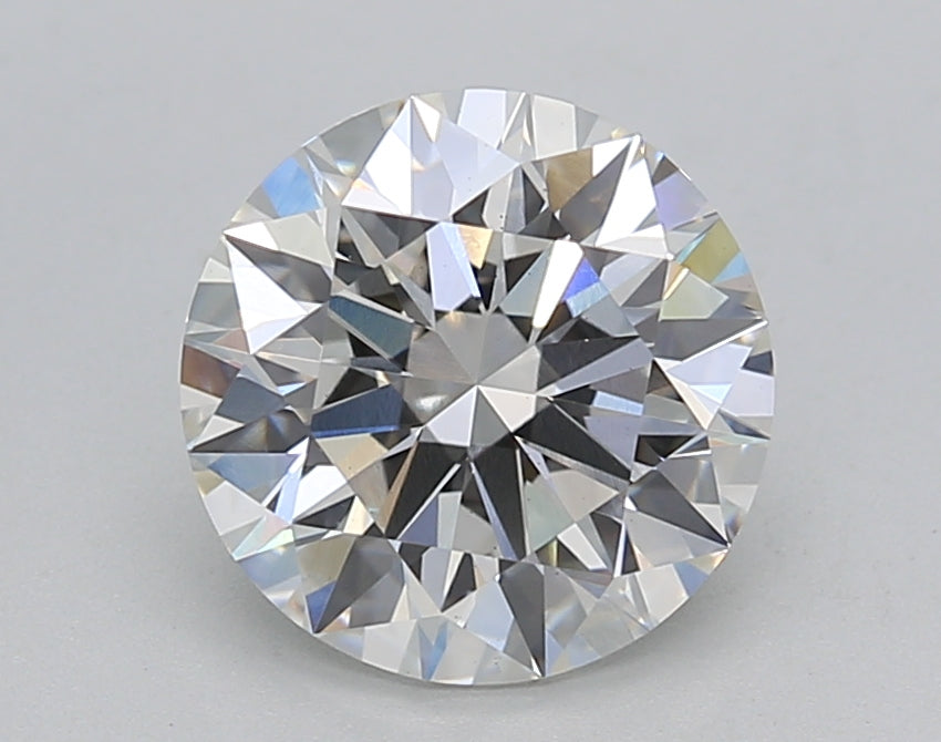2.14 Carat Round Cut Lab-Created Diamond