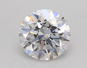 0.40 Carat Round Cut Lab-Created Diamond