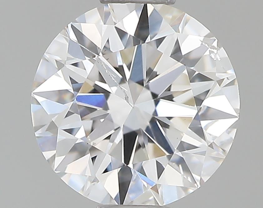 0.78 Carat Round Cut Lab Created Diamond