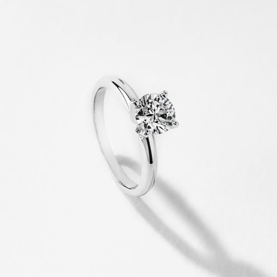 shop solitaire lab created sapphire engagement rings